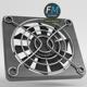 Cooling Fan with Grill and Screws - 3DOcean Item for Sale