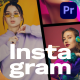 Multiscreen Instagram Opener | Intro MOGRT - VideoHive Item for Sale