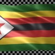 Zimbabwe waving flag looped - VideoHive Item for Sale
