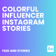 Colorful Influencer Instagram Stories - VideoHive Item for Sale