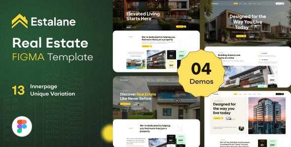 Estalane - Real Estate Figma Template