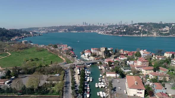 Aerial View Of Anatolian Fortress