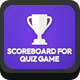 Scoreboard for Quiz Game - CodeCanyon Item for Sale