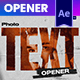 Photo Text Openers - VideoHive Item for Sale