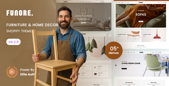 Funore - Furniture & Home Decor Shopify 2.0 Theme