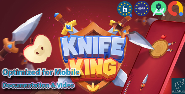Knife King (Admob + GDPR + Android Studio)