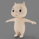 Cartoon Cat Character - 3DOcean Item for Sale