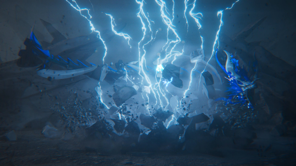 Dragon thunder Logo intro