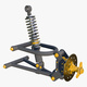 Suspension Shock Absorber Assembly M1 - 3DOcean Item for Sale
