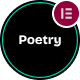 Poetry - Personal Portfolio & Resume Elementor Template Kit - ThemeForest Item for Sale