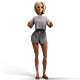 Stylized Girl Basemesh - 3DOcean Item for Sale
