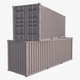 Cargo Shipping Container M1 - 3DOcean Item for Sale