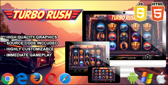 Turbo Rush - HTML5 Slot Machine