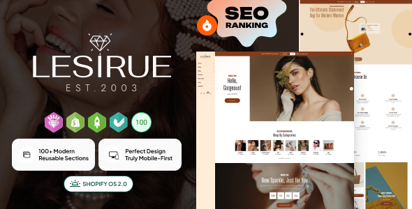 Lesirue | Jewelry & Accessories Shopify Theme OS 2.0