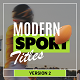 Modern Sport Titles V2 - VideoHive Item for Sale