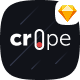 Crope - Creative Web Agency Sketch Template - ThemeForest Item for Sale