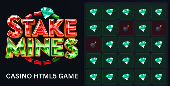 Stake Mines HTML5 game