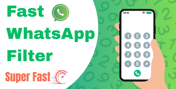 Super Fast WhatsApp Filter with Resale Rights - Filter Phone Numbers Instantly