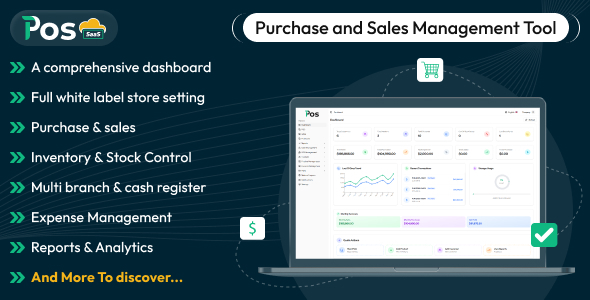 POS SaaS - Purchase and Sales Management Tool