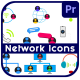 Communication Network Icons Set for Premiere Pro - VideoHive Item for Sale