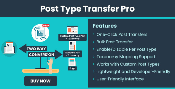Post Type Transfer Pro
