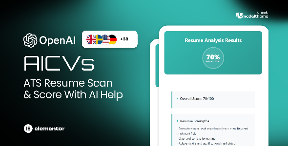 AICVs: AI Resume Scanner, Scorer & ATS Checker