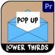 Pop-up Sale Lower Thirds for Premiere Pro - VideoHive Item for Sale