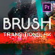 Brush Transitions 4K - VideoHive Item for Sale