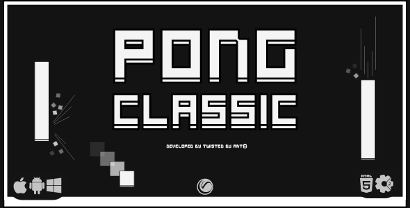 Pong Classic - HTML5 Game Template