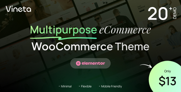 Vineta – Multipurpose WooCommerce WordPress Theme