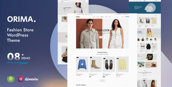 Orima – Fashion Store WordPress Theme