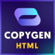 CopyGen - AI Writer & Copywriting Landing Page HTML Template - ThemeForest Item for Sale