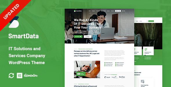 Smartdata - IT Solutions & Services WordPress Theme