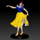 Snow White Fan Art Printable Model 3D Print Model - 3DOcean Item for Sale