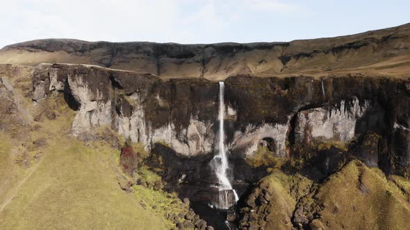 Foss a Sidu Beautiful Waterfall in Iceland