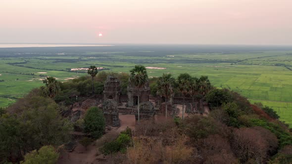 Shrine in the Jungle of Cambodia