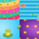 Cute Animal Pattern Backgrounds - VideoHive Item for Sale