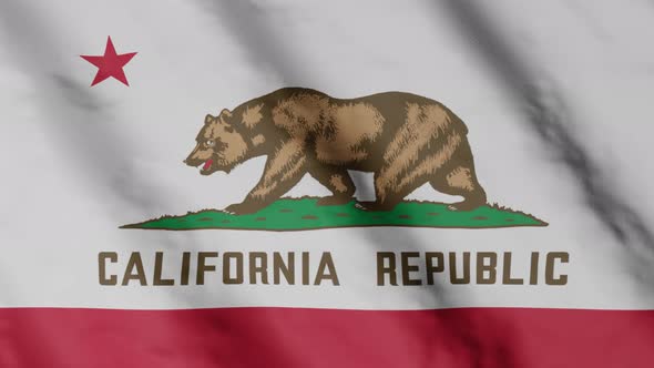 Flag of state California