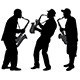 Saxophone Player Silhouette - GraphicRiver Item for Sale