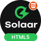 Solaar – Ecology Wind & Solar Energy HTML Template + RTL - ThemeForest Item for Sale