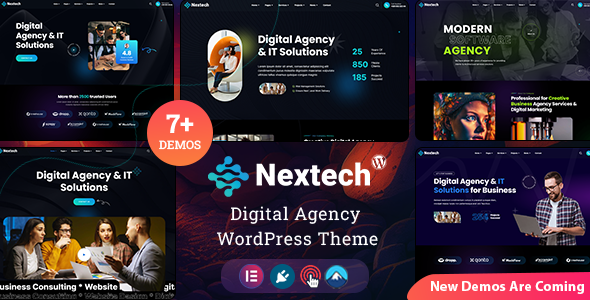 Nextech - Digital Agency WordPress Theme