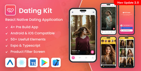 Dating Kit - React Native Expo Dating Mobile App Template