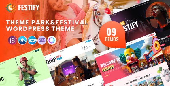 Festify - Theme Park & Festival WordPress Theme