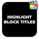 Highlight Block Titles - VideoHive Item for Sale
