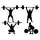 Weight Lifting Silhouette - GraphicRiver Item for Sale