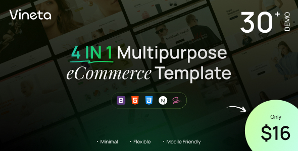 Vince Multipurpose eCommerce HTML5 Template Vince Multipurpose eCommerce HTML5 Template