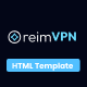 Reimvpn - Proxy & VPN Services HTML & Tailwind CSS Template - ThemeForest Item for Sale