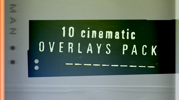 Ten Cinematic Overlays Pack