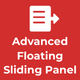 Advanced Floating Sliding Panel - CodeCanyon Item for Sale