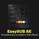 Easy SUB AE - VideoHive Item for Sale